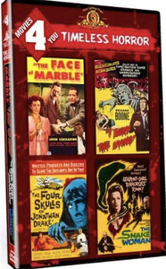 4 Movies 4 You Timeless Horror (The Face of Marble / The Four Skulls of Jonathan Drake / I Bury the Living / The Snake Woman)